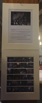 One of the displays of Juliet's work